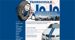 Desktop Screenshot of fahrschule-jojo.de